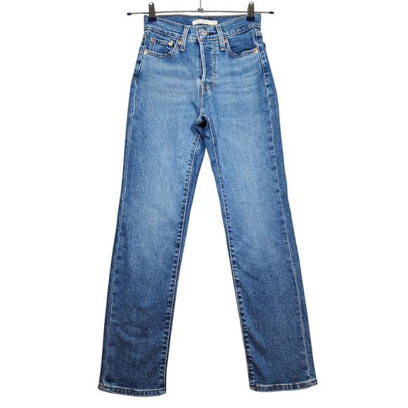 Levi's Wedgie Straight Leg Jeans Size 24 - Picture 1 of 5